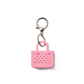 Tiny Tote Keychain - Blowing Pink Bubbles